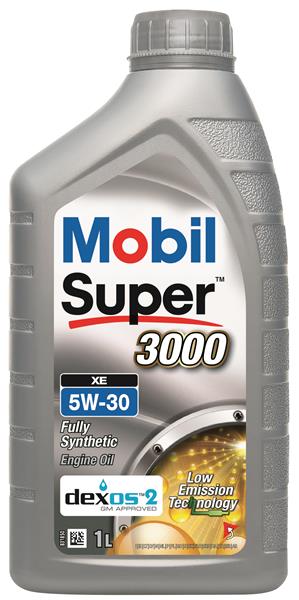 MOBIL SUPER 3000 XE 5W-30, 12X1L - GA Lindberg